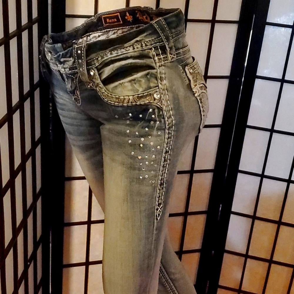 Rock revival jeans womens size 24 - Picture 3 of 12
